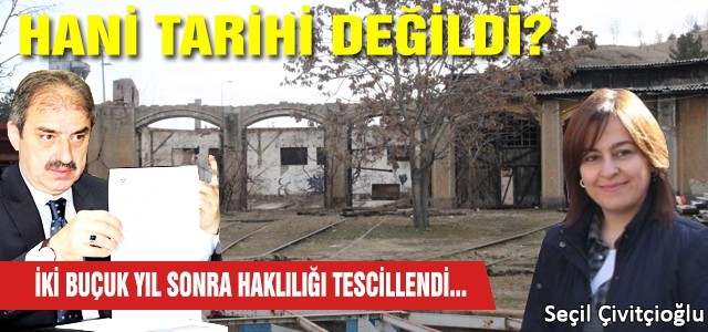 Mimarlar Odası Çankırı İl Temsilcisi  Seçil Çivitçioğlu'nun Cer Atölyesini koruma  feryadı geçte olsa  kabul gördü.  2013 yılında TCDD Tren Garı arazisinde bulunan Tarihi Cer Atölyesini her hangi bir yıkıma karşı korumak için Ankara Koruma Kuruluna başvuran Çivitçioğlu'na söylemediğini bırakmayan ve adeta linç girişiminde bulunan Belediye Başkanı İrfan Dinç, Belediye'nin kentte farklı alanlarda müze kurulması ile ilgili başlattığı çalışma kapsamında Ankara'dan gelen uzmanlara müze yapılabilecek mekanlar içerisinde Cer Atölyesini de gösterdi.