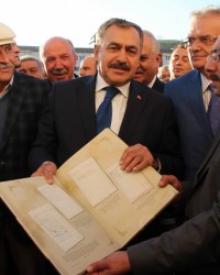 Orman ve Su İşleri  Bakanı Veysel Eroğlu toplu açılış töreni!