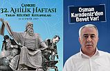 Çankırı'da Ahilik Haftası Yaran  Kültürü Kutlamaları başlıyor!
