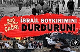 Türkiye’de 500 Gazeteciden ortak çağrı! İsrail soykırımını durdurun...