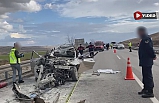Çankırı'da feci kaza: Kamyona arkadan çarpan otomobil sürücüsü öldü