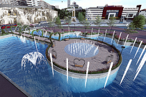 Keçiören Belediyesi ‘Türk Dünyası Su Ve Gül Meydanı’ Projesine Hız Kazandırdı