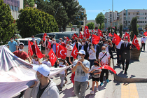 19 Mayıs Çankırı’da gençlik yürüyüşüyle kutlandı!