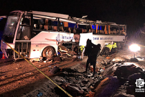 Çankırı'nın Kurşunlu ilçesinde otobüs kazası! 2 ölü, 35 yaralı