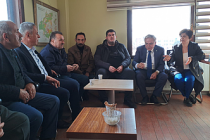 İYİ Parti Adayları Karamemiş ve Yakın'dan AK Parti'ye ziyaret