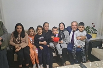 Mehmet Ali Karamemiş İftarda 5 Çocuklu Aileye Konuk Oldu