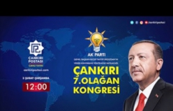 AK Parti Çankırı 7. Olağan İl Kongresi
