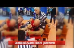Nefesleri Kesen Türkiye Bilek Güreşi Şampiyonası Final Mücadelesi