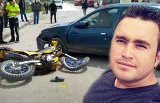 Motosiklet sürücüsü yaşam savaşını kaybetti