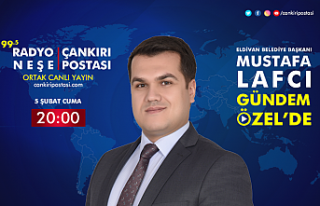 Eldivan Belediye Başkanı Mustafa Lafcı Gündem...