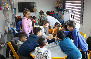 Çankırı’da Depremzede Çocuklar Çocuk Akademisinde...