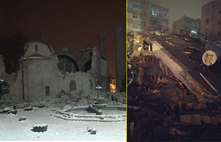 Kahramanmaraş'ta 7.7 büyüklüğünde deprem...