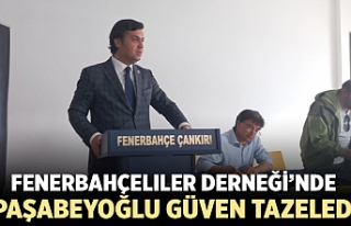 Çankırı Fenerbahçeliler Derneği’nde Paşabeyoğlu...