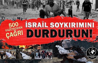 Türkiye’de 500 Gazeteciden ortak çağrı! İsrail...