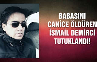 Babasını canice öldüren İsmail Demirci tutuklandı!