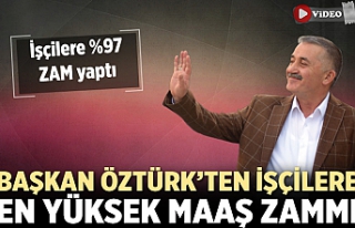 Ilgaz Belediye Başkanı Öztürk’ten %97'lik...