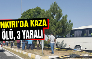 Çankırı'da trafik kazası! 1 kişi öldü, 3 kişi...