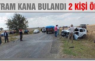 Çankırı'da trafik kazasında 2 kişi ödü!