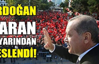 Erdoğan yaran diyarından gençlere seslendi!