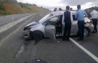 Korgun’da Trafik Kazası