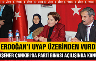 Meral Akşener Çankırı'da parti binasını açtı