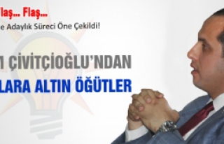 Salim Çivitçioğlun'dan Aday Adaylarına Altın...