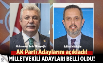 AK Parti Çankırı Milletvekili adayları belli oldu!