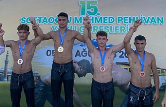 Eldivan Belediye Güreş Takımı Bursa 15.Softaoğlu Yağlı Güreşleri nde boy gösterdi!