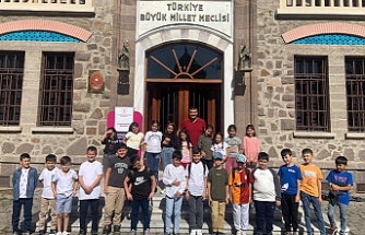 Çankırı’da ilkokul öğrencileri Başkent Ankara'yı gezdi!