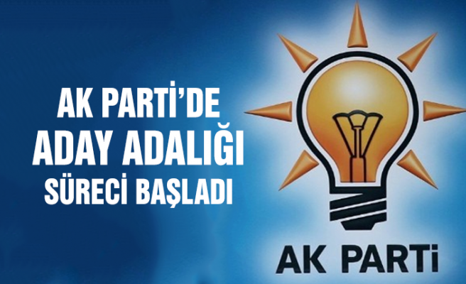 AK Parti'de aday adaylığı başvuruları başladı!