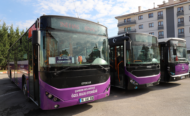 Çankırı Belediyesi toplu taşıma filosunu güçlendirdi!