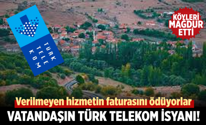 Vatandaşın Türk Telekom isyanı!