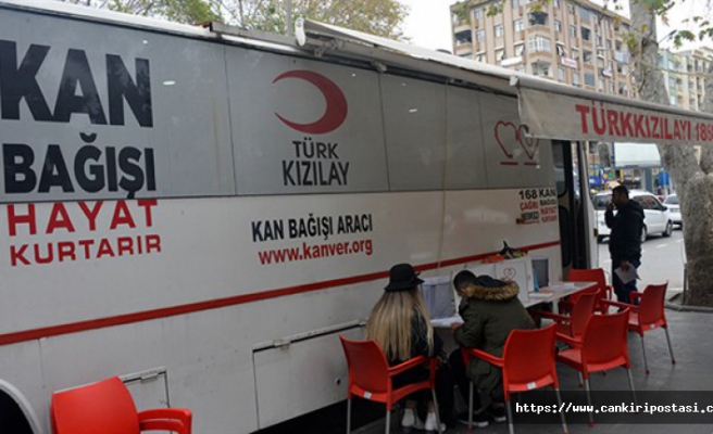 Kızılay'dan vatandaşlara kan bağışı çağrısı