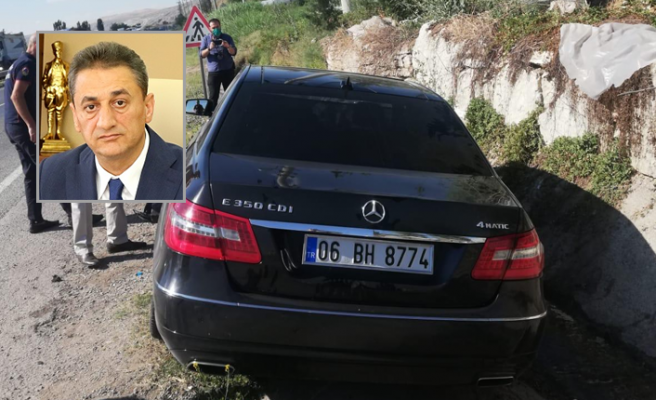 Sinop Valisi Karaömeroğlu Çankırı’da kaza geçirdi!