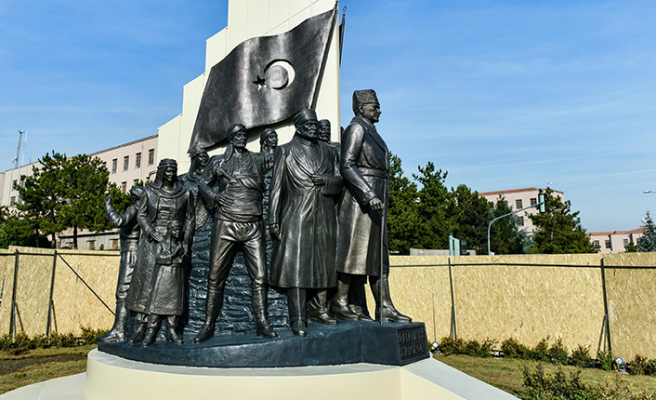 Başkent’in yeni sembol anıtı kızılca günde açılıyor