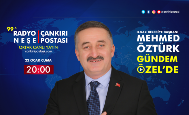 Ilgaz Belediye Başkanı Mehmed Öztürk Gündem Özel'in canlı yayın konuğu...