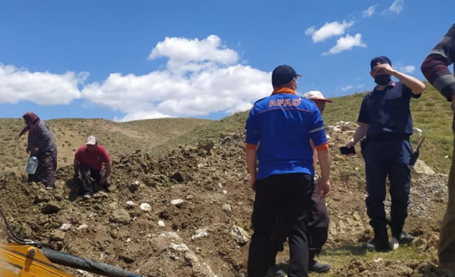 Çankırı'da göçük altında kalan 1 kişi kurtarıldı
