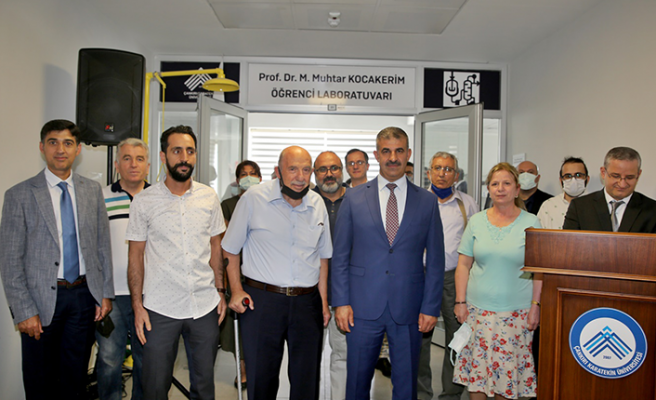 Prof. Dr. Mehmet Muhtar Kocakerim’in adı öğrenci laboratuvarında yaşatılacak!