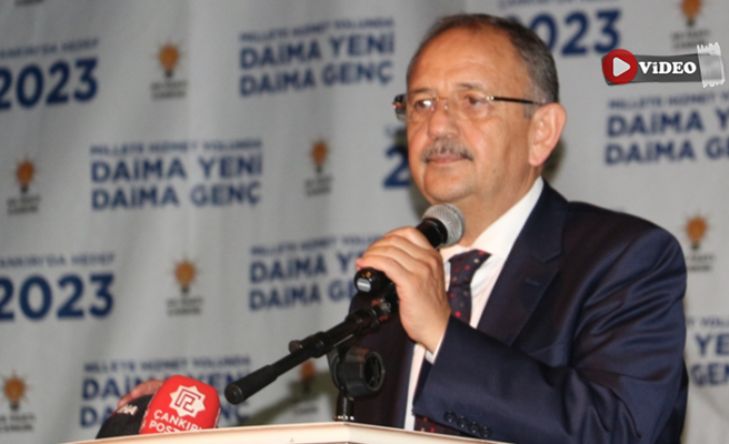 AK Parti Genel Başkan Yardımcısı Özhaseki, Çankırı’da Cumhur İttifakı Adayını açıkladı