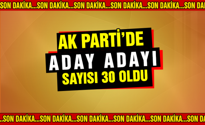 Çankırı’da AK Parti Aday Adayları sayısı 30 oldu! Emin Akbaşoğlu bakın nereyi tercih etti...