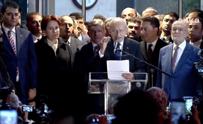 Kemal Kılıçdaroğlu Millet İttifakı’nın Cumhurbaşkanı adayı oldu