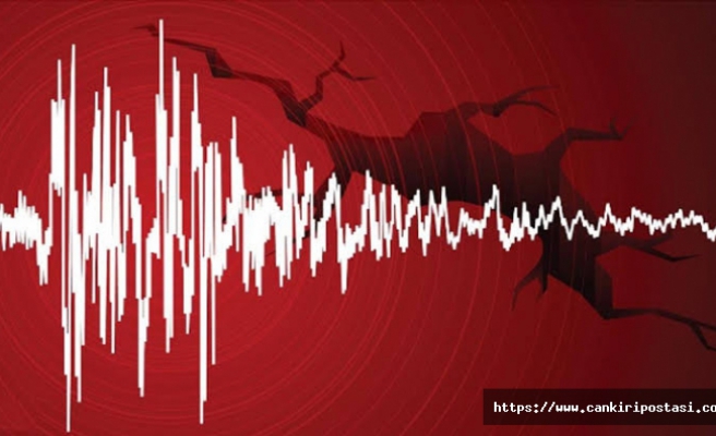 Çankırı'da 3.5 şiddetinde deprem meydana geldi!
