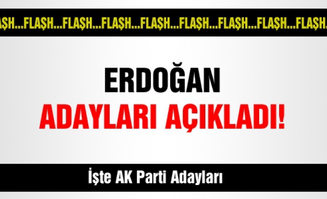 AK Parti Belediye Başkan adayları belli oldu