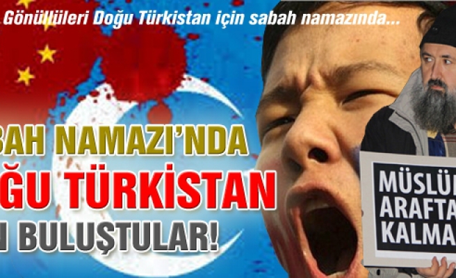 Çankırı’da Doğu Türkistan için dua!