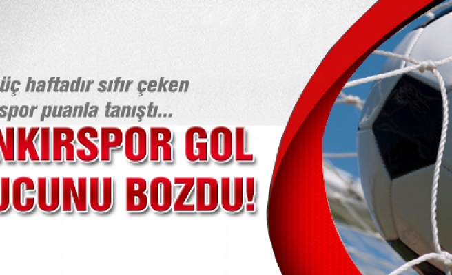 Çankırıspor sezonun ilk golünü ağlarla buluşturdu!