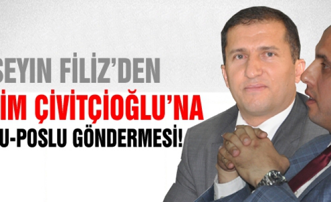 Filiz'den Çivitçioğlu'na boylu-poslu gönderme!