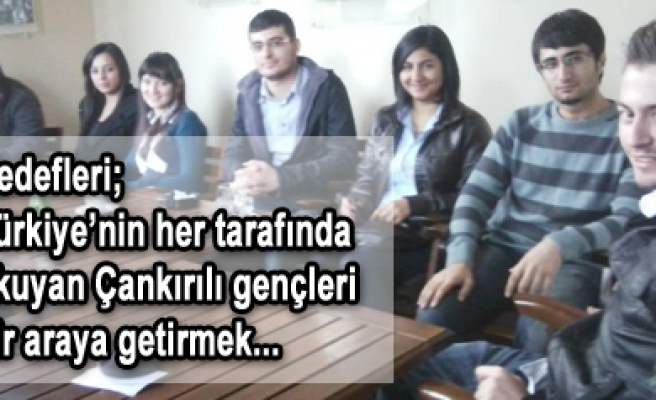 İzmir de okuyan Çankırılı gençler bir araya geldi