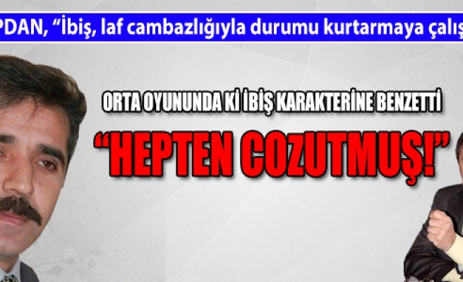 Kapdan'dan AKP'ye İbişli, Pişekerli gönderme!