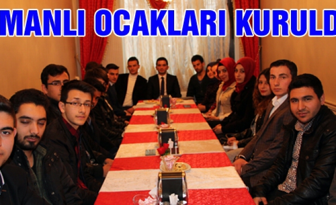 Osmanlı Ocakları kuruldu!