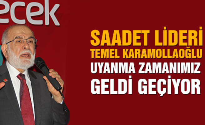Saadet lideri Karamollaoğlu Çankırı'da iftar açtı